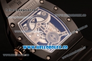 Richard Mille RM 023 Miyota 9015 Automatic PVD Case with Eagle Skeleton Dial and Black Rubber Strap