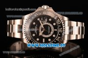 Rolex GMT-Master II Chronometer Asia Automatic Full Steel with Black Dial and White Dot Markers