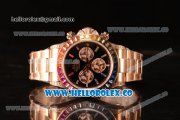 Rolex Daytona Rainbow 316L Steel Case With Clone Rolex 4130 1:1 Clone 116509 EF