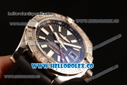 Breitling Avenger II GMT Black Dial With Swiss ETA 2836 Automatic Black Rubber Strap Best Edition A32390111B1S2