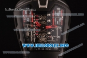 Hublot MP-05 LaFerrari Limited Edition Asia Automatic PVD Case with Skeleton Dial and Black Rubber Strap
