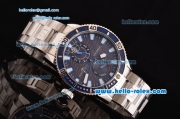 Ulysse Nardin Maxi Marine Diver Asia ST25 Automatic Stainless Steel Case with Stainless Steel Strap and Blue Dial