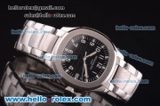 Patek Philippe Nautilus Asia 2824 Automatic Full Steel with Black Dial and Luminous Markers