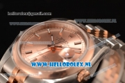 Rolex Datejust 3135 Auto Rose Gold Case with Pink Dial and Two Tone Bracelet - 1:1 Origianl