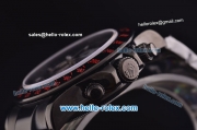 Rolex Daytona Pro-Hunter Swiss Valjoux 7750 Automatic PVD Case/Strap with Black Dial