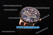 Ulysse Nardin El Toro / Black Toro Asia Automatic Rose Gold Case with Black Dial Stick Markers and PVD Bezel