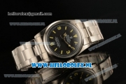 Rolex Explorer Tiffany & Co. Steel Case Asia Auto with Black Dial and Steel Bracelet