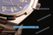 Vacheron Constantin Overseas Original 9015 Auto Steel Case with Blue Dial and Steel Bracelet - 1:1 Origianl (LF)