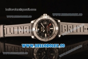 Breitling Avenger II GMT Black Dial With Swiss ETA 2836 Automatic Black Rubber Strap Best Edition A32390111B2S2