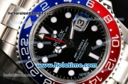 Rolex GMT-Master II Automatic Movement ETA Coating Case with White Markers and Ceramic Bezel