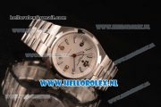 Vacheron Constantin Overseas Original 9015 Auto Steel Case with White Dial and Steel Bracelet - 1:1 Origianl (LF)