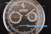 Ferrari Granturismo Quartz Stainless Steel Case with Black Dial Wall Clock