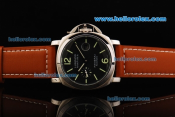 Panerai Luminor Marina PAM104 Black Seal Automatic with Black Dial-New Edition