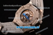 Audemars Piguet Royal Oak Offshore Clone AP Calibre 3126 Automatic Steel Case with Grey Dial and Arabic Numeral Markers (EF)