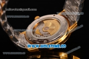 Vacheron Constantin Patrimony Tourbillon Yellow Gold/Steel Case with Gold Dial and Diamonds Markers