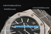 Audemars Piguet Royal Oak Automatic Classic Asia 4813 Movement ETA Coating Case with Black Dial and Stick Marker