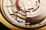 Rolex Day Date II Rolex 3156 Automatic Movement Full Gold with Golden Dial and Roman Numeral Markers