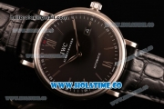 IWC Portofino Chrono Swiss ETA 2824 Automatic Steel Case with Black Dial and Stick Markers