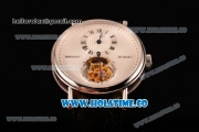 Breguet Grand Complication Tourbillon Swiss Tourbillon Manual Winding Steel Case with White Dial and Roman Numeral Markers