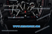 1:1 Richard Mille RM 35-02 RAFAEL NADA Japanese Miyota 9015 Automatic Black PVD Case with Skeleton Dial Black Crown Black Rubber Strap