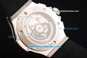 Hublot Big Bang Swiss Valjoux 7750 Automatic Movement Beige Dial with Small Calendar and Black Rubber Strap