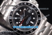 Rolex GMT-Master Vintage Asia 2813 Automatic Stainless Steel Case/Bracelet with White Markers and Black Dial