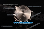 U-Boat U-51 Chimera Watch Limited Edition Chrono Miyota Quartz Steel Case with Black Dial and White Arabic Numeral Markers