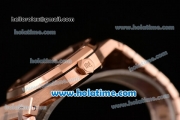 Audemars Piguet Royal Oak 41 Swiss ETA 2824 Automatic Full Rose Gold with Black Dial and Stick Markers - 1:1 Original (Z)