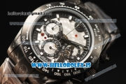 Rolex Daytona OS20 Chronograph Quartz Skeleton Dial All Black PVD Case