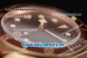 Tudor Heritage Black Bay Swiss ETA 2824 Automatic Bronze Case with Brown Dial Brown Leather Strap and Dot Markers - 1:1 Original (ZF)