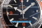 Omega Seamaster Planet Ocean 600M Clone Omega 8900 Automatic Stainless Steel Case/Bracelet with Black Dial and PVD Bezel (EF)