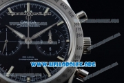 Omega Speedmaster'57 Chrono Clone Omega 9300 Automatic Steel Case with Black Dial and Stainless Steel Bracelet (EF)