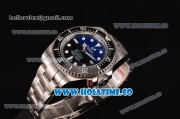Rolex Deepsea Sea-Dweller D-Blue Edition Dive Asia 2813 Automatic Steel Case with White Markers and D-Blue Dial