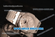 Audemars Piguet Royal Oak Perpetual Calendar Asia Automatic Steel Case with White Dial and Steel Bracelet