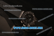 Hublot Big Bang Chronograph Swiss Valjoux 7750 Automatic PVD Case with Black Dial and Black Rubber Strap (YF)