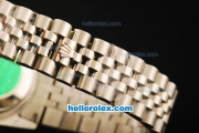 Rolex Datejust Automatic Movement ETA Coating Case with Steel Bezel and Strap-36mm