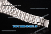 Audemars Piguet Royal Oak Offshore Seiko VK67 Quartz Stainless Steel Case/Bracelet with Black Dial and Arabic Numeral Markers Silver Subdials