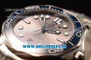 Omega Seamaster Diver 300m Clone 8800 Automatic Steel Case Brown Dial With Dots Markers Steel Bracelet