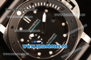 Panerai Luminor Submersible Black Bezel With Steel Case Automatic Rubber Strap Black Dial PAM00683