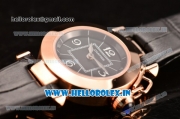 Cartier Pasha C Swiss Quartz Rose Gold Case with Black Dial and White Markers