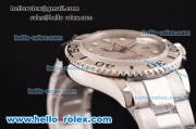 Rolex Yachtmaster Super Clone 3135 Automatic Stainless Steel Case with Stainless Steel Strap and White Dial