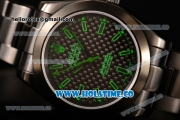 Rolex Milgauss Asia Automatic Full PVD with Green Stick Markers and Black Dial