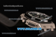 Audemars Piguet Royal Oak Offshore Chrono Miyota Quartz Steel Case with PVD Bezel Black Dial and White Stick Markers (EF)