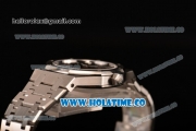 Audemars Piguet Royal Oak 33MM Miyota Quartz Steel Case/Bracelet with Stick Markers and Black Dial (EF)