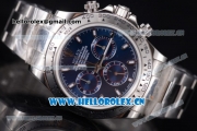 Rolex Cosmograph Daytona 2016 Baselworld Swiss Valjoux 7750 Automatic Stainless Steel Case/Bracelet with Blue Dial and Stick Markers - 1:1 Original (J12)