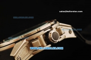 Richard Mille RM 025 Automatic Movement Black Skeleton Dial with Black Rubber Strap