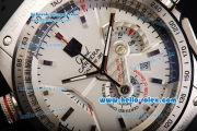 Tag Heuer Grand Carrera Calibre 36 Working Chronograph with White Dial