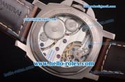 Panerai Luminor Marina Pam 172 Swiss ETA 6497 Manual Winding Movement Titanium Case with Black Dial