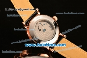 Patek Philippe Calatrava 2813 Automatic Rose Gold Case with Black Dial and Roman Numeral Markers