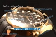 Omega Seamaster 007 James Bond Edition Yellow Gold Verison Omega 8800 Clone 1:1 Clone Rubber 210.62.42.20.01.001